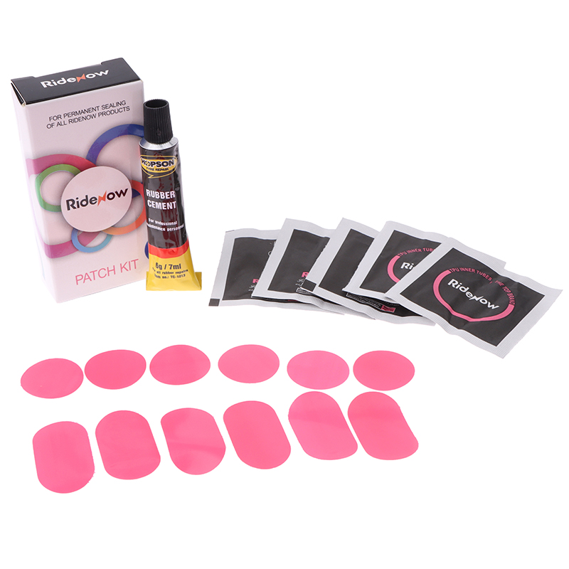 Bike Tube Repair Kit - ชุดปะยางในจักรยานแบบ TPU พร้อมแผ่นปะรูรั่วและอุปกรณ์ซ่อมยางในจักรยาน