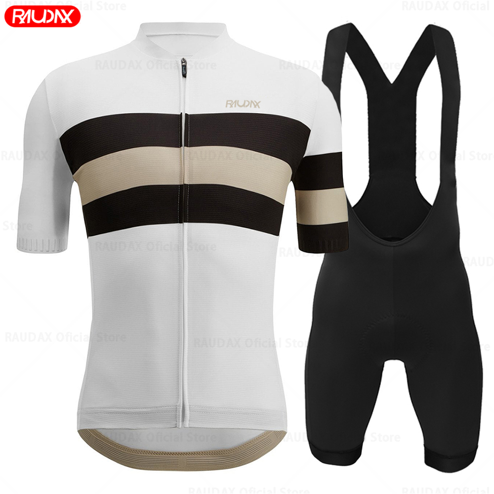 Cycling Gear Outfit - Raudaxชุดขี่จักรยานJersey 2025 ทีมกีฬาฤดูร้อนเยาวชนMTBจักรยานขี่จักรยานเสื้อผ้าMaillot Ropa Ciclismoชุดเสื้อด้านบน