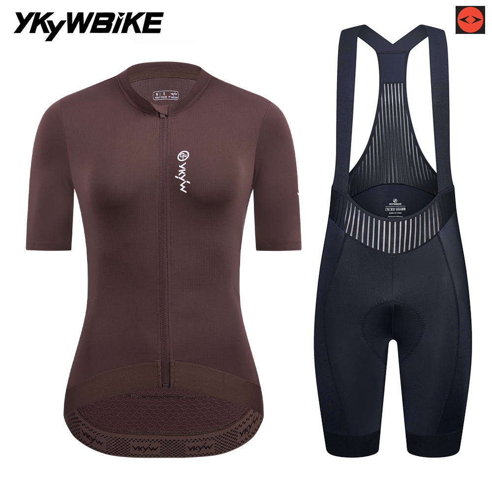 Cycling Gear Ladies - YKYWBIKE ผู้หญิงเสื้อเจอร์ซีย์นักปั่นชุดหญิงฤดูร้อนกางเกงขาสั้นชุดทีม Pro อิตาลีอินเทอร์เฟซ 7 ชั่วโมงเบาะกางเกงขาสั้นชุดเสื้อผ้า