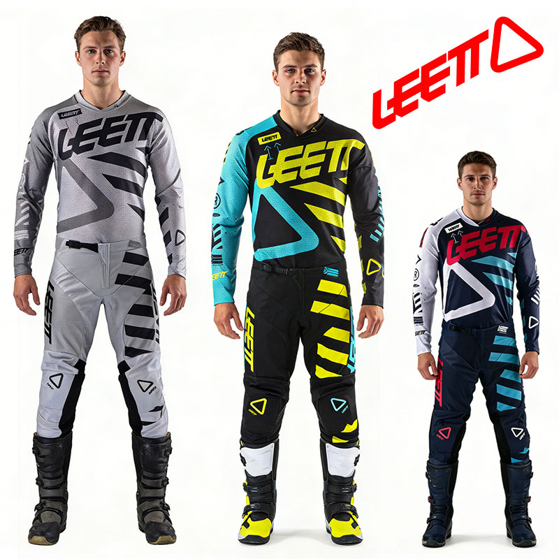 Cycling Gear Pants - ชุดอุปกรณ์มอเตอร์ครอส สีเทา ปรับแต่งชื่อและหมายเลข ชุดแข่งรถออฟโรด MX MTB