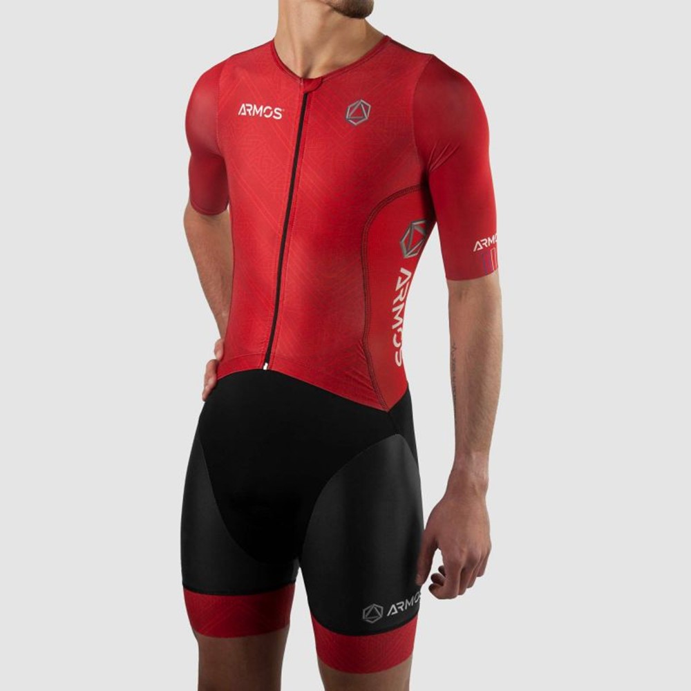 Triathlon Cycling Kit - Sila ใหม่ผู้ชายจักรยาน Mtb Triathletes เสื้อผ้าวิ่งกีฬา Jumpsuit