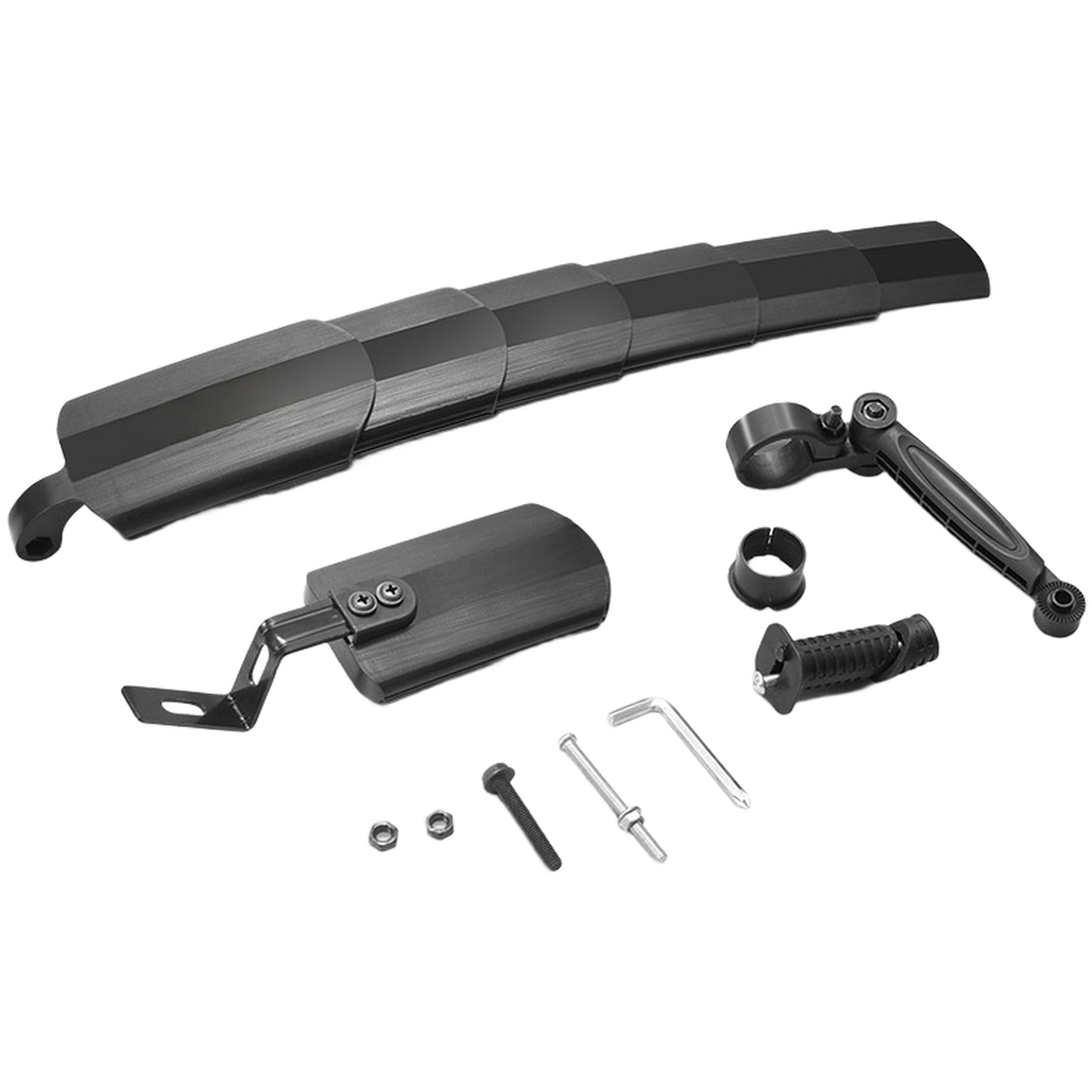 Bike Fender Set - ชุดบังโคลนจักรยานแบบปรับได้สำหรับจักรยานเสือภูเขาและจักรยานถนน ติดตั้งง่าย