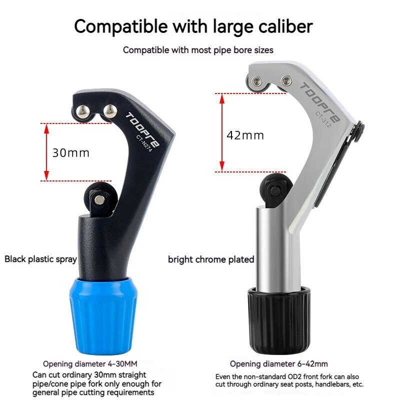 Bike Tube Repair Kit - เครื่องมือตัดท่อแฮนด์จักรยาน Toopre สำหรับซ่อมจักรยาน ใช้ตัดท่อแฮนด์ ท่อหลัก และท่อหลักอาน