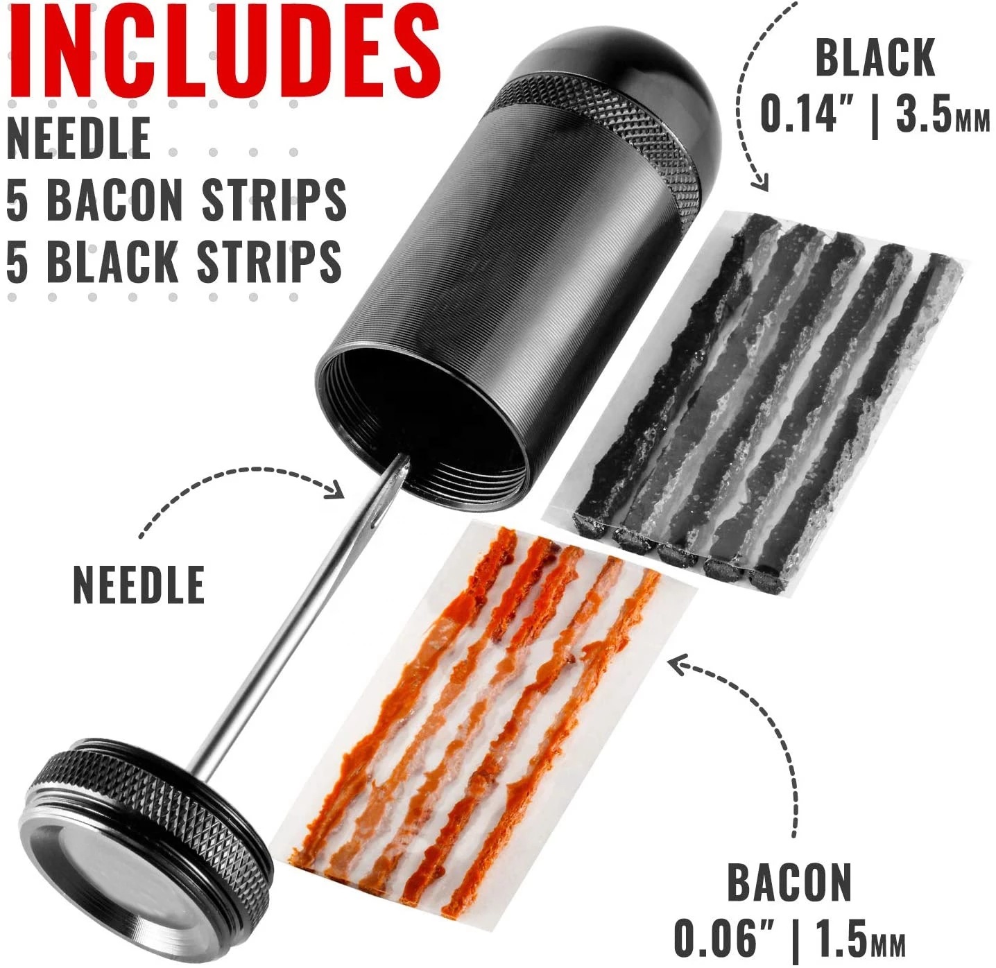 ชุดซ่อมยางจักรยานแบบไม่มียางใน - Bike Tube Repair Kit บทวิจารณ์และราคา