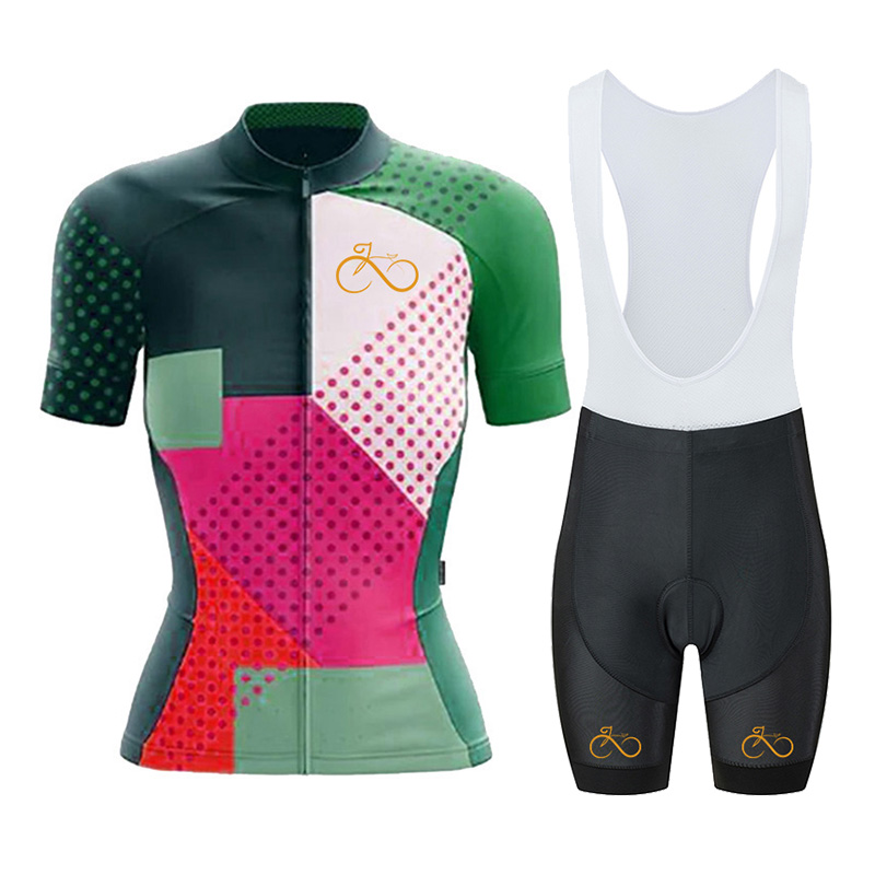 ชุดปั่นจักรยานแฟชั่นสำหรับผู้ห - Triathlon Cycling Kit บทวิจารณ์และราคา