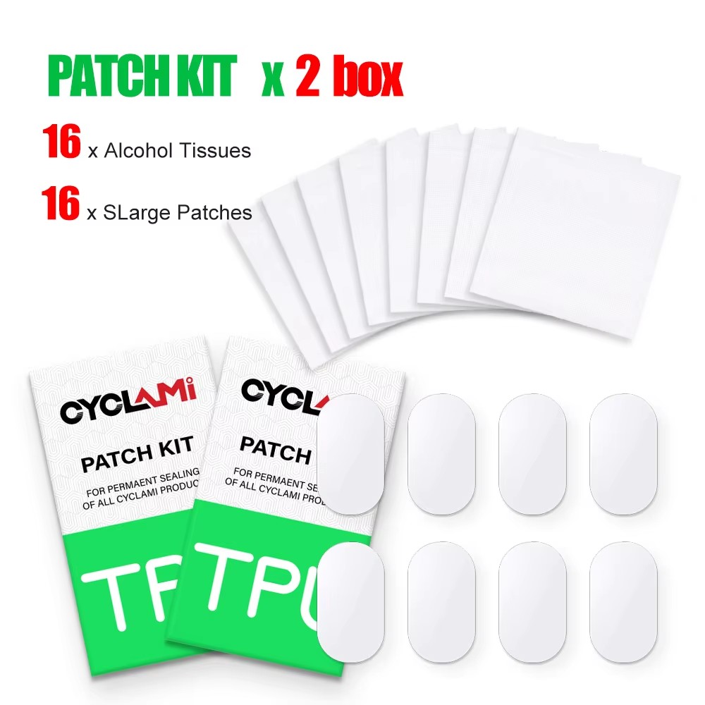 CYCALMI 16/80Pcs จักรยานด้านใน - Bike Tube Repair Kit บทวิจารณ์และราคา