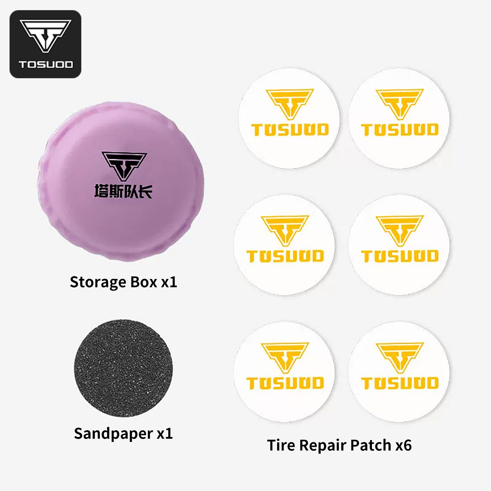ชุดซ่อมยางจักรยาน TOSUOD แบบไม - Bike Tube Repair Kit บทวิจารณ์และราคา