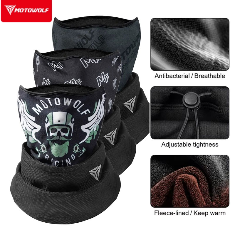 หน้ากากบาลาคลาวา Motowolf สำหร - Cycling Gear In Winter บทวิจารณ์และราคา