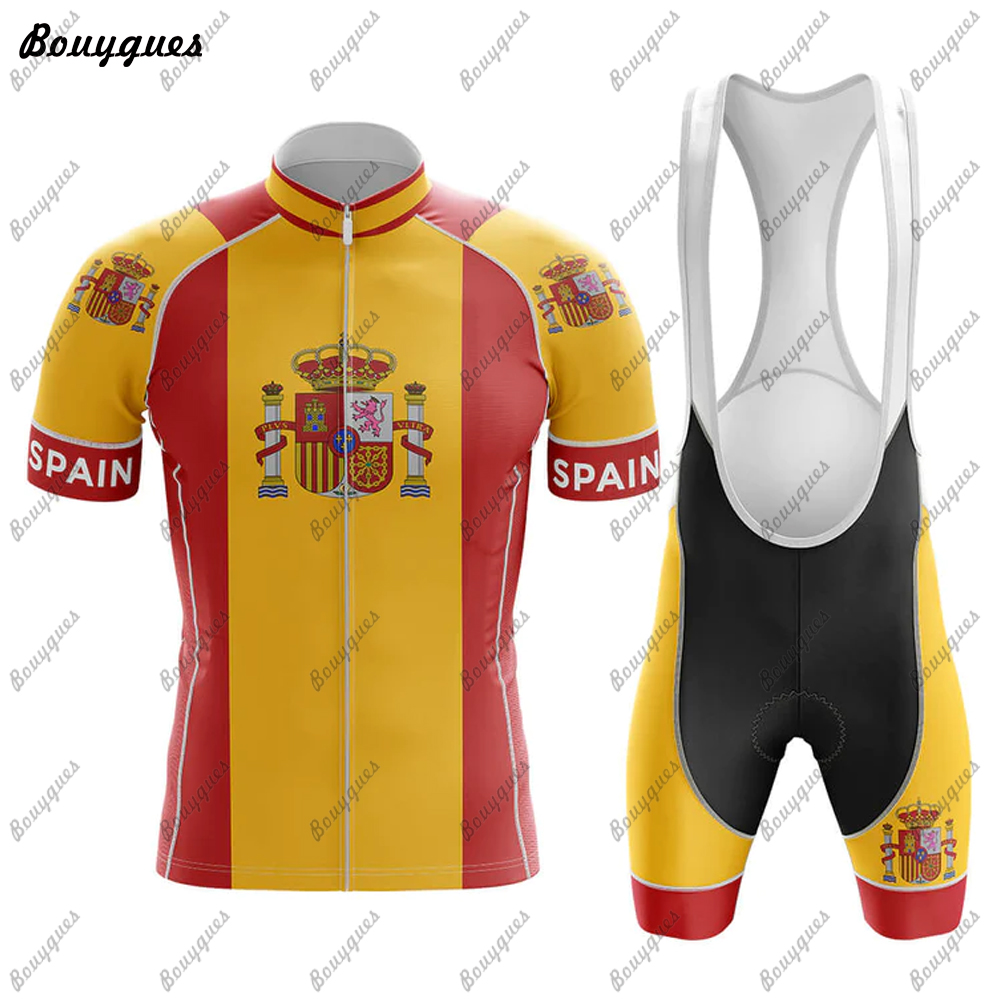 สเปนพรีเมี่ยมสไตล์เสื้อเจอร์ซี - Cycling Gear Outfit บทวิจารณ์และราคา