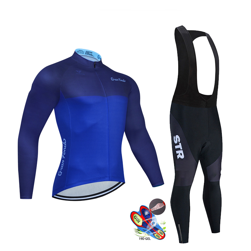 ฤดูใบไม้ร่วงสีดําชุดขี่จักรยาน - Cycling Gear Outfit บทวิจารณ์และราคา