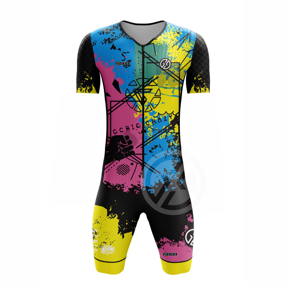 Gcbig ชุดสูทไตรกีฬาผู้ชายชุดบอ - Triathlon Cycling Kit บทวิจารณ์และราคา