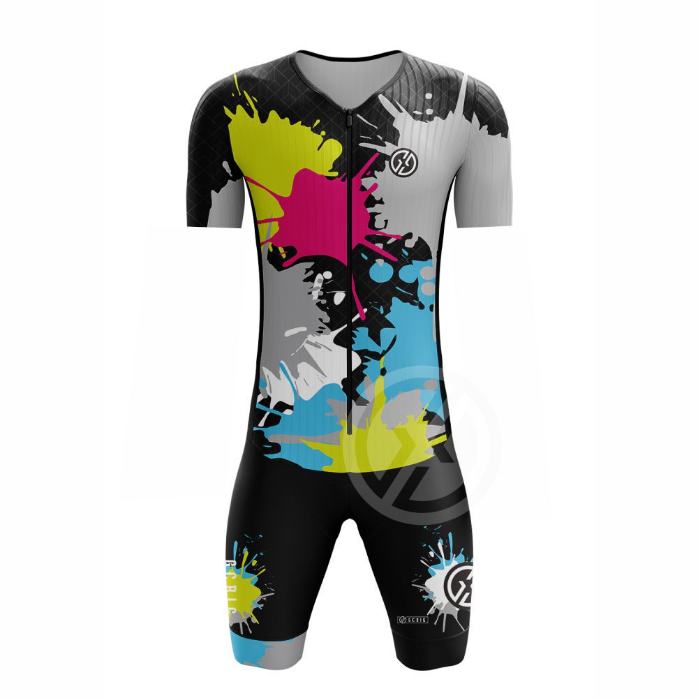 Gcbig ชุดสูทไตรกีฬาผู้ชายชุดบอ - Triathlon Cycling Kit บทวิจารณ์และราคา