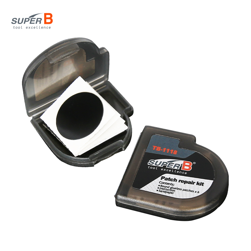 Super B TB-1118 6ชิ้นแผ่นซ่อมจ - Bike Tube Repair Kit บทวิจารณ์และราคา
