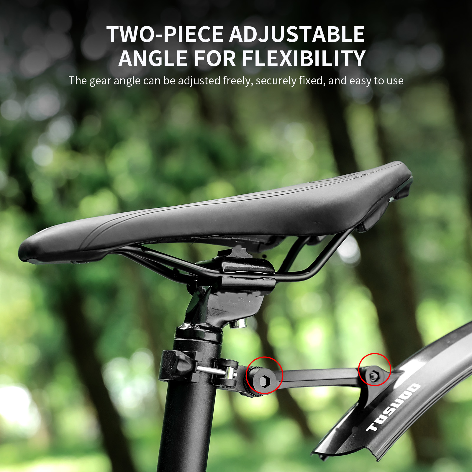 ชุดบังโคลนจักรยาน TOSUOD ปรับค - Bike Fender Set บทวิจารณ์และราคา