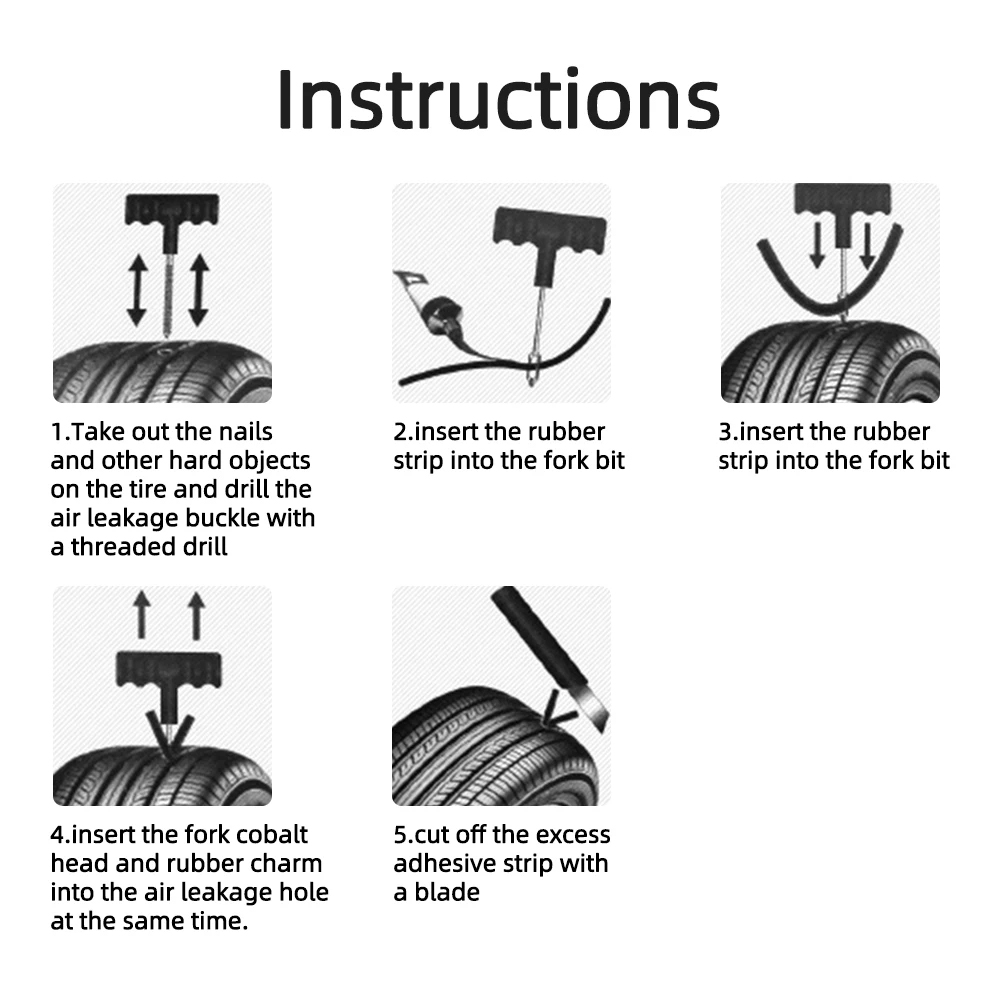 รถยนต์รถจักรยานยนต์ยางซ่อมเครื - Bike Tube Repair Kit บทวิจารณ์และราคา
