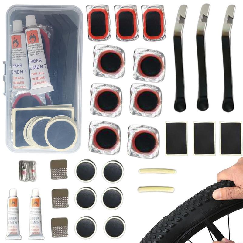 ชุดแพทช์ยางในจักรยาน ชุดซ่อมยา - Bike Tube Repair Kit บทวิจารณ์และราคา