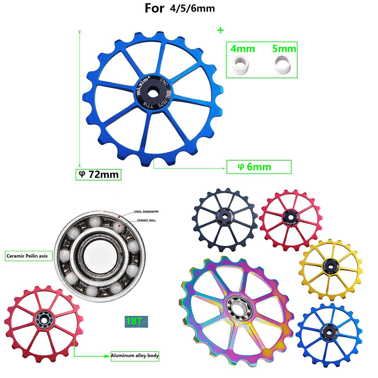 ลูกล้อเซรามิกสำหรับจักรยาน 18T - Cycling Gear Gravel บทวิจารณ์และราคา