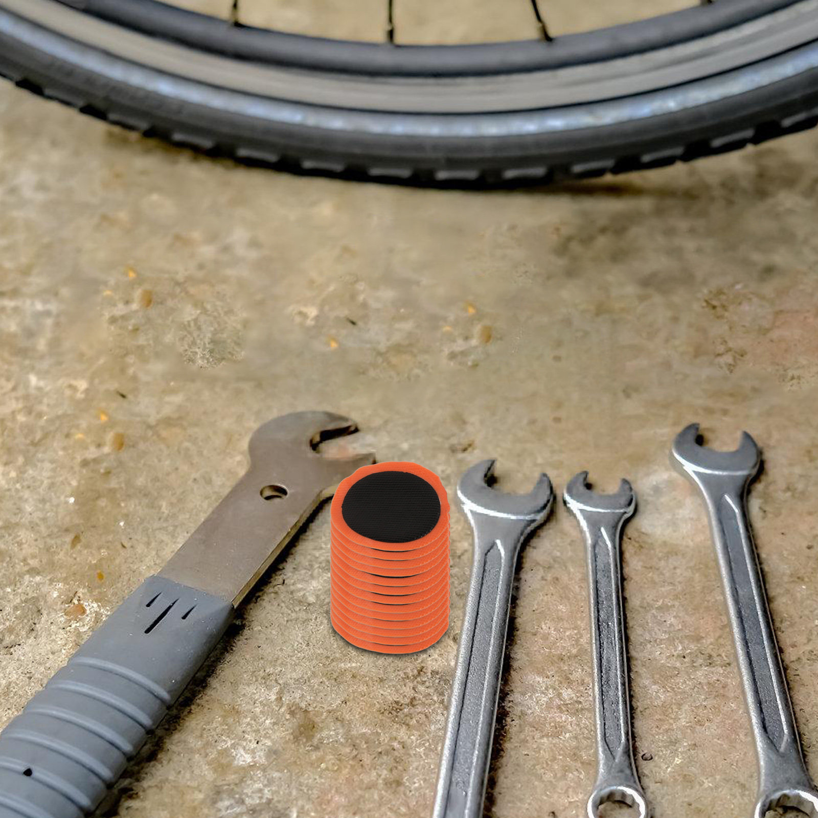 ชุดซ่อมยางจักรยาน 48 ชิ้น ชุดซ - Bike Tube Repair Kit บทวิจารณ์และราคา
