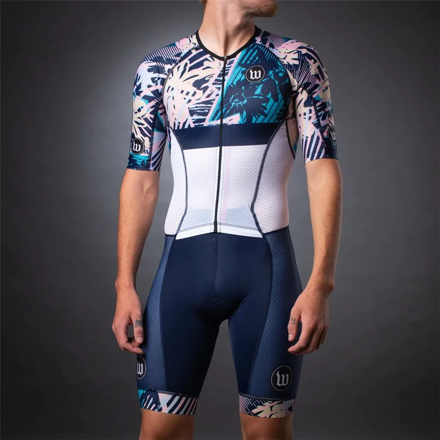 Wattie Ink Men Skinsuit Cyclin - Triathlon Cycling Kit บทวิจารณ์และราคา