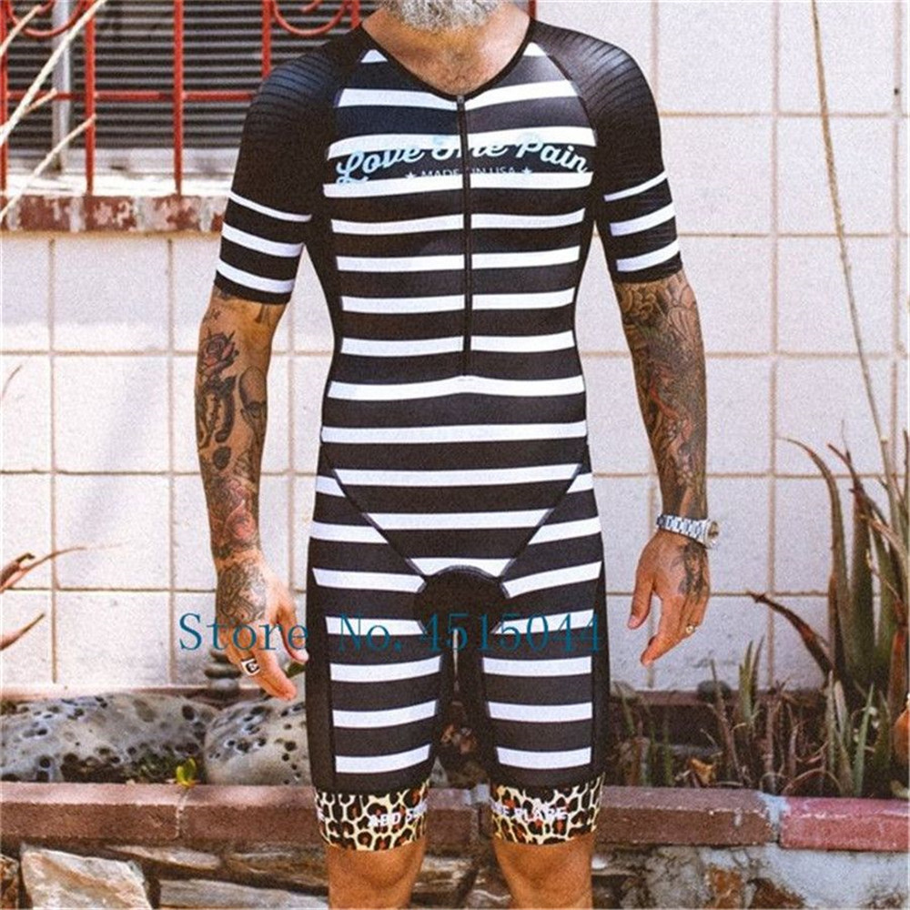 ชุดแข่งไตรกีฬาสำหรับผู้ชาย ชุด - Triathlon Cycling Kit บทวิจารณ์และราคา
