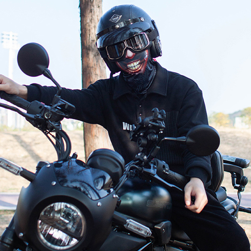 ใหม่ Skull Balaclava Sun Prote - Bicycle Helmet บทวิจารณ์และราคา