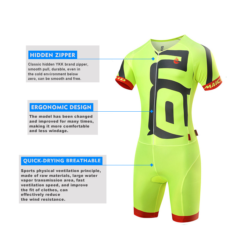 ชุดไตรแอธลีตกันลมระดับมืออาชีพ - Triathlon Cycling Kit บทวิจารณ์และราคา