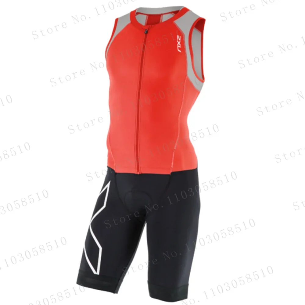 ชุดไตรกีฬา Zxu Trisuit สำหรับผ - Triathlon Cycling Kit บทวิจารณ์และราคา