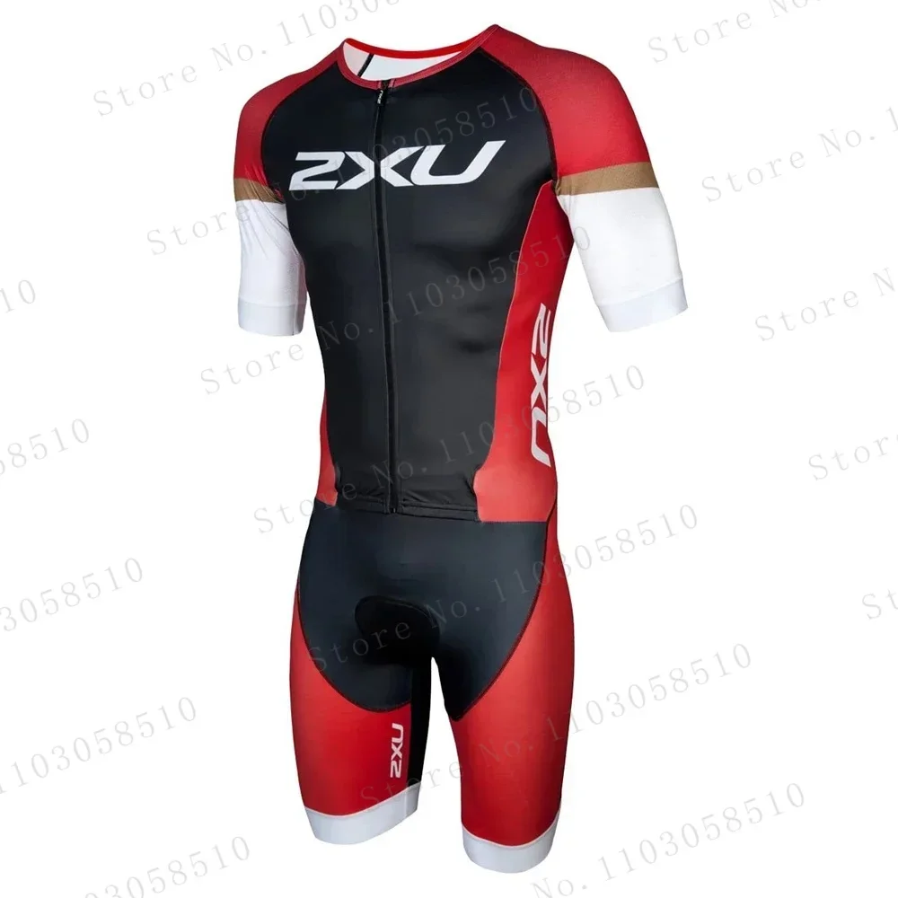 Zxuful สีดําสีขาวชุดไตรกีฬาผู้ - Triathlon Cycling Kit บทวิจารณ์และราคา