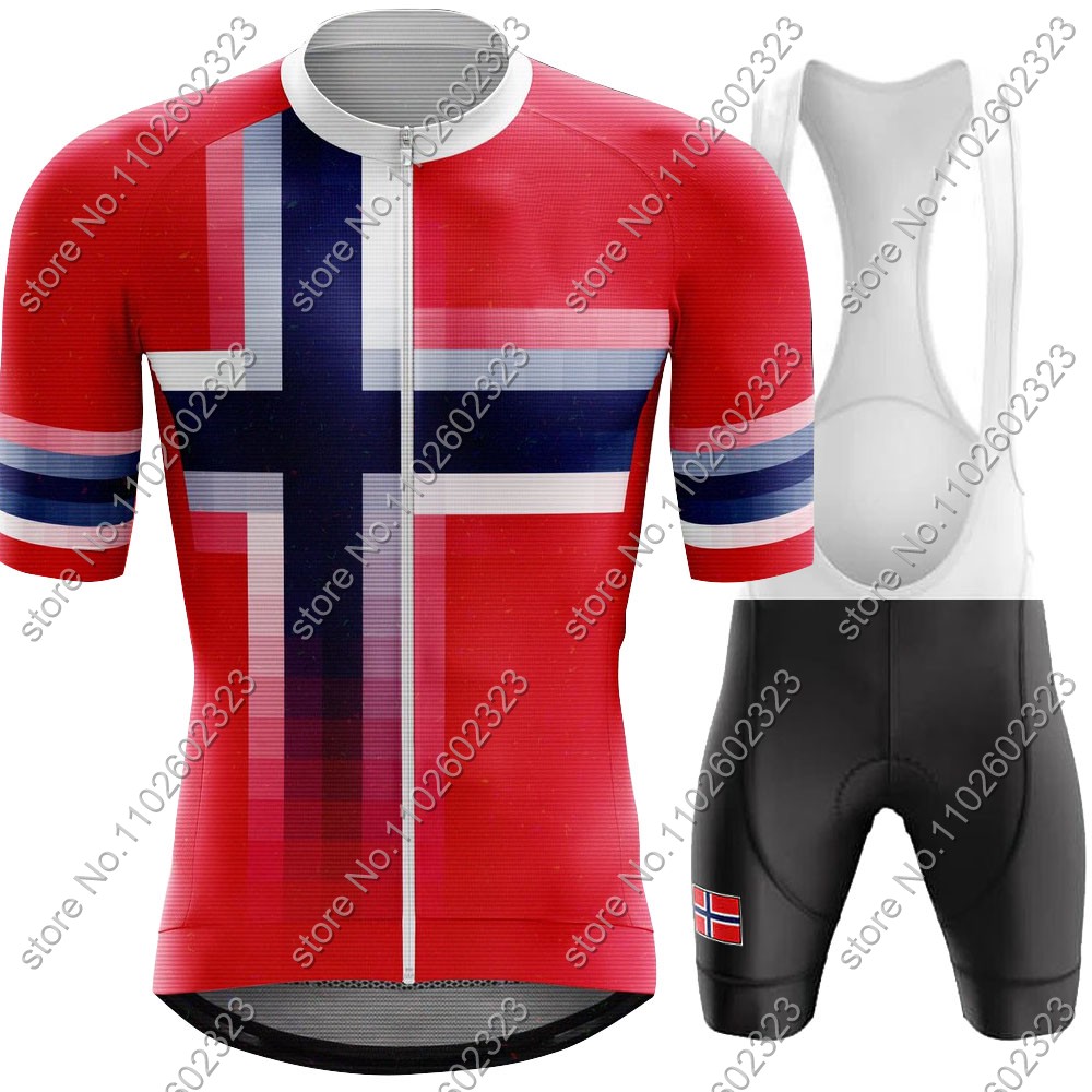 2024 Norway ชุดทีมชาติเสื้อเจอ - Cycling Gear Outfit บทวิจารณ์และราคา