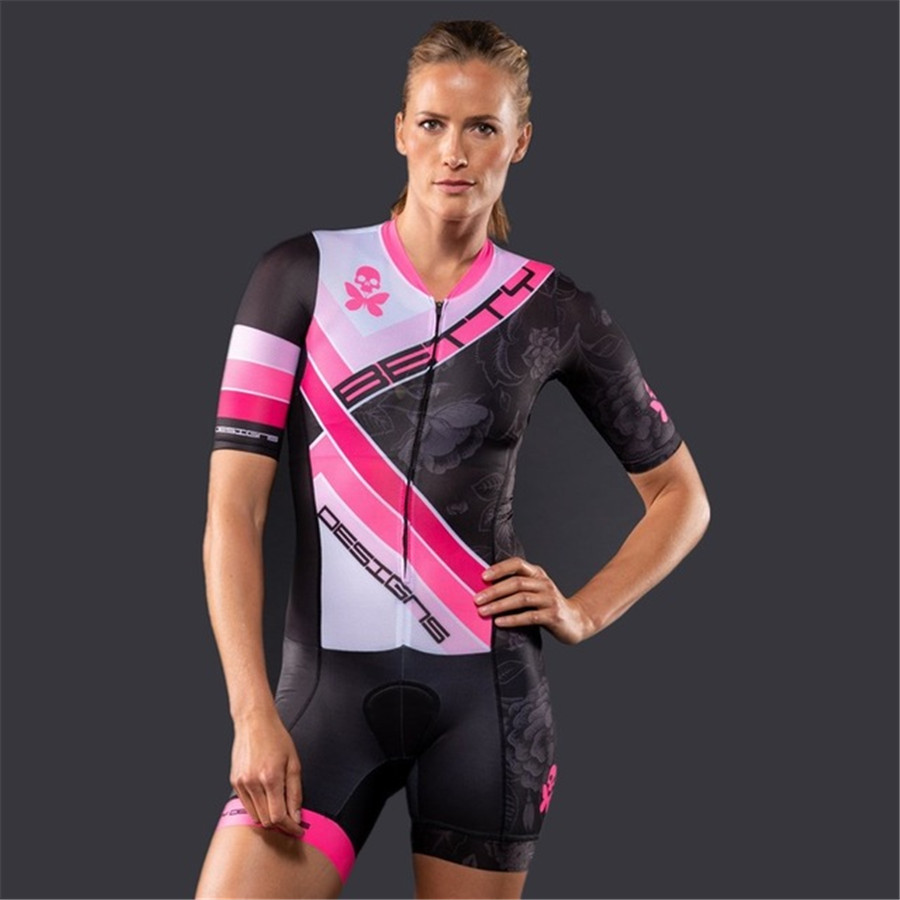 Betty Designs ผู้หญิงขี่จักรยา - Triathlon Cycling Kit บทวิจารณ์และราคา