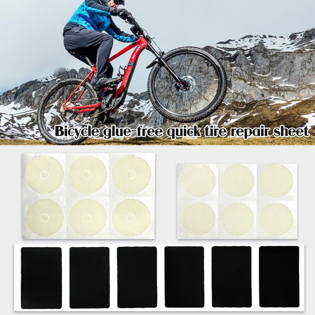 แผ่นปะยางจักรยาน MTB 6 ชิ้น ชุ - Bike Tube Repair Kit บทวิจารณ์และราคา